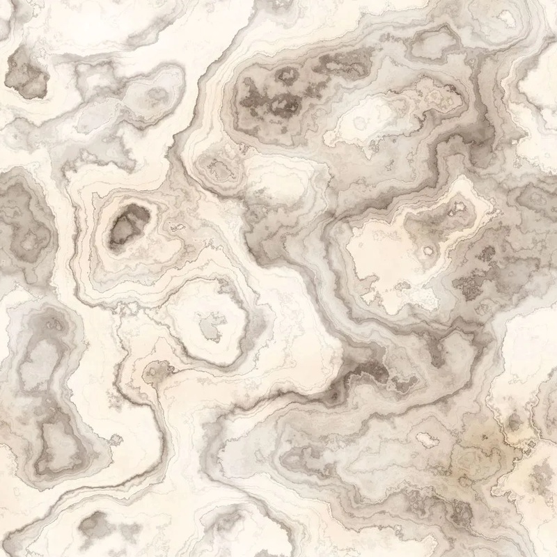 Фотообои на стену - в ванную комнату, под мрамор, бежевые, светлые