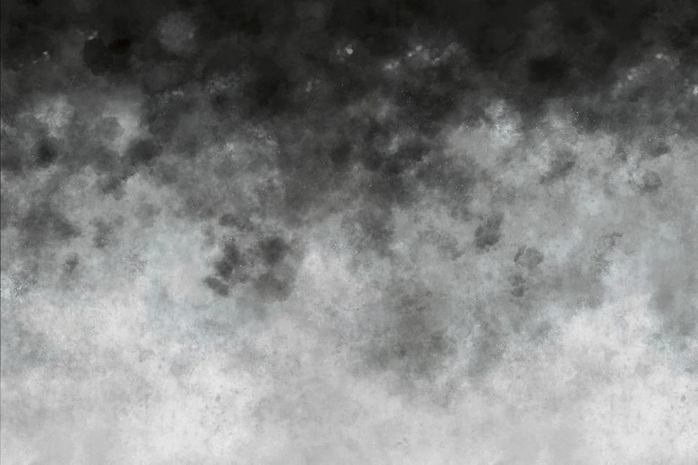 Фотообои на стену - современные, акварель, черно-белые