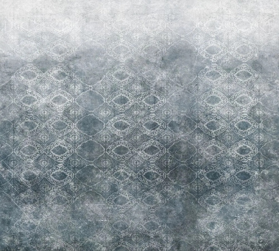 Фотообои и фрески на стену - поталь, медь, бирюза, лофт