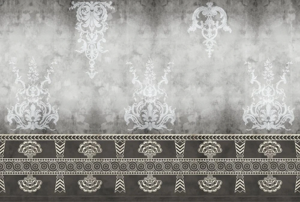 Фотообои и фрески на стену - прованс, серая, в стиле прованс