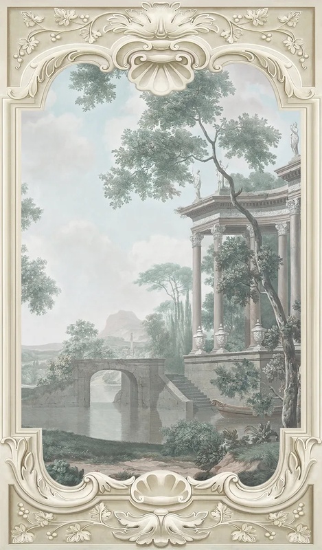 Фотообои и фрески на стену - пейзаж, лес, новинки, на стену лес, античный парк