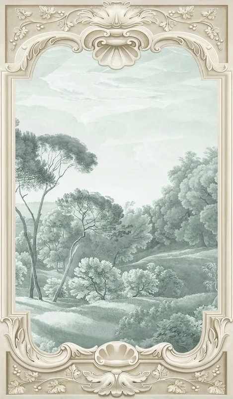 Фотообои и фрески на стену - пейзаж, лес, обои вертикальные пейзаж, обои лес вертикально, хвойный лес обои, обои сосновый лес, лес высокое качество, красивый пейзаж на обои