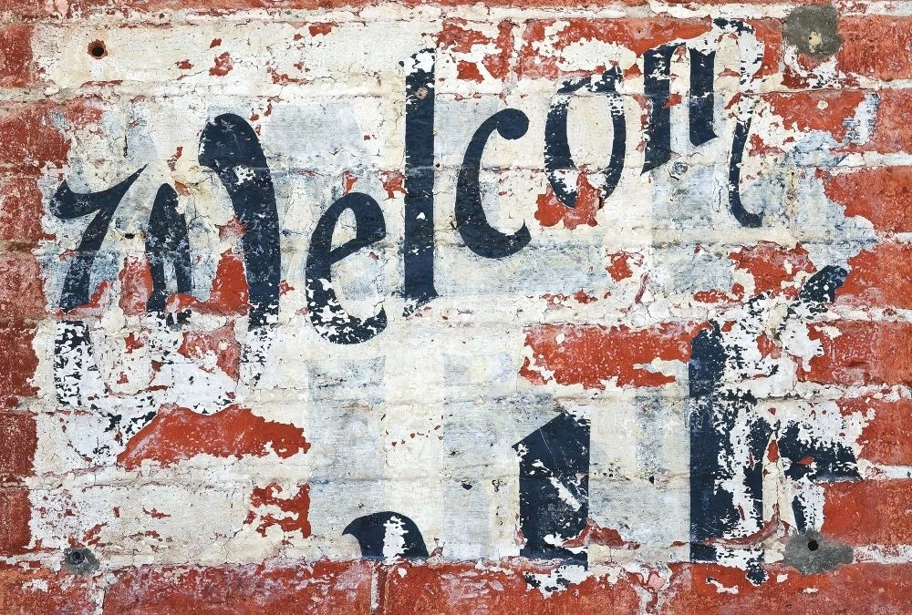 Фотообои на стену - лофт, кирпичи, красно-белые