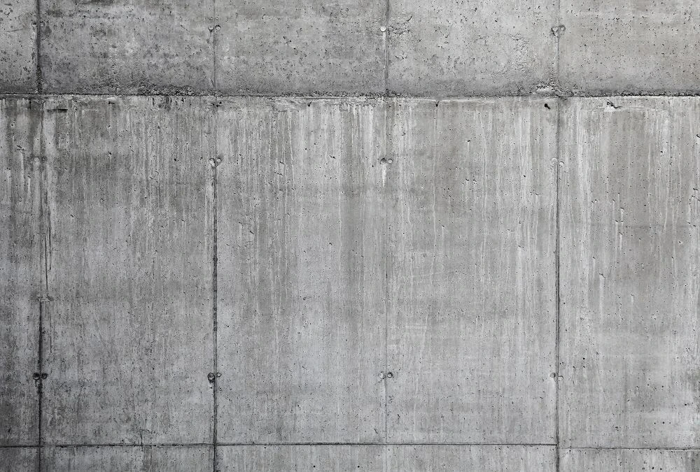 Фотообои и фрески на стену - лофт, цемент бетон, серая