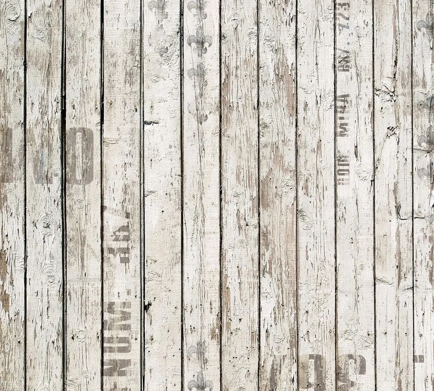 Фотообои и фрески на стену - лофт, стена, доски, бежевые