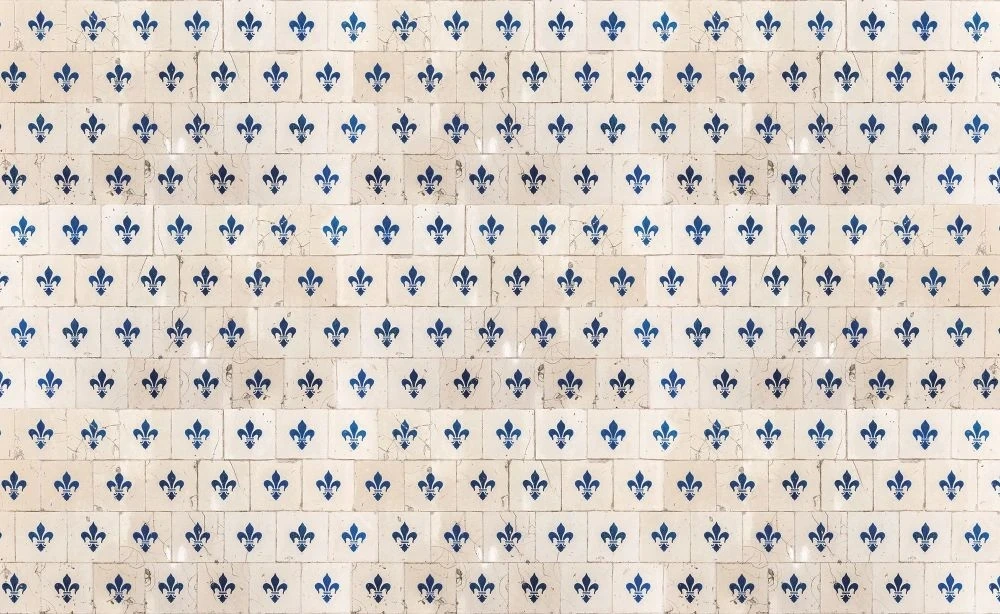 Фотообои и фрески на стену - лофт, плитка, изразцы, бежевая