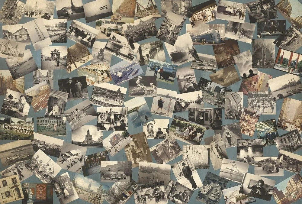 Фотообои на стену - лофт, старые фото