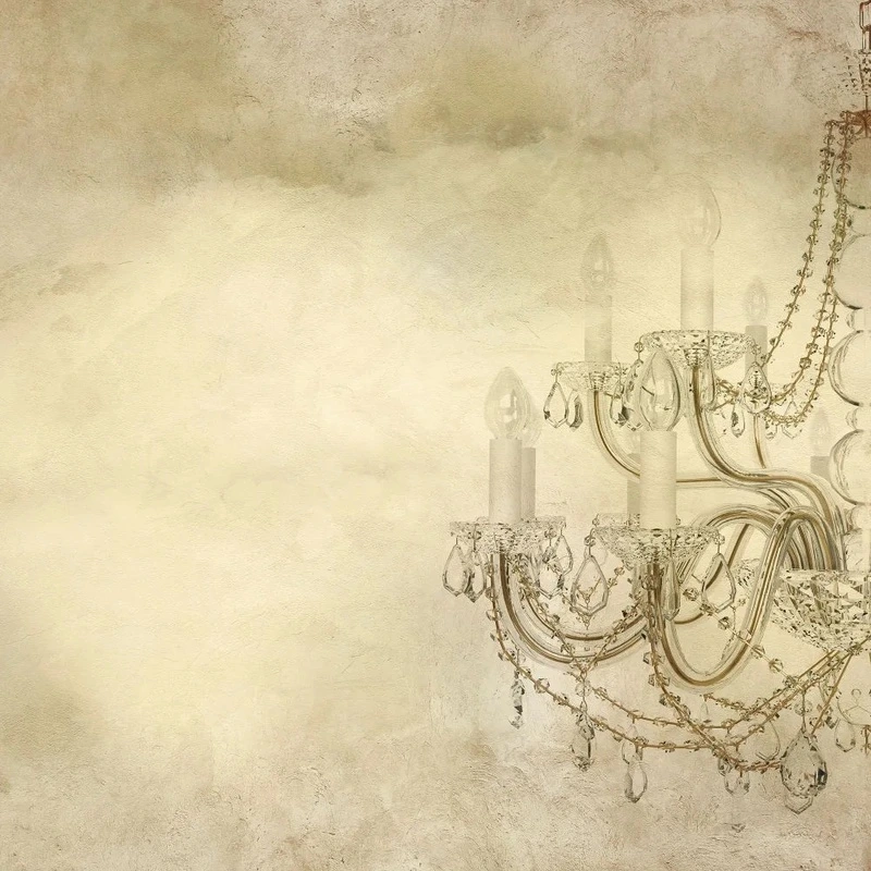 Фотообои и фрески на стену - лофт, бежевые, люстра, графика