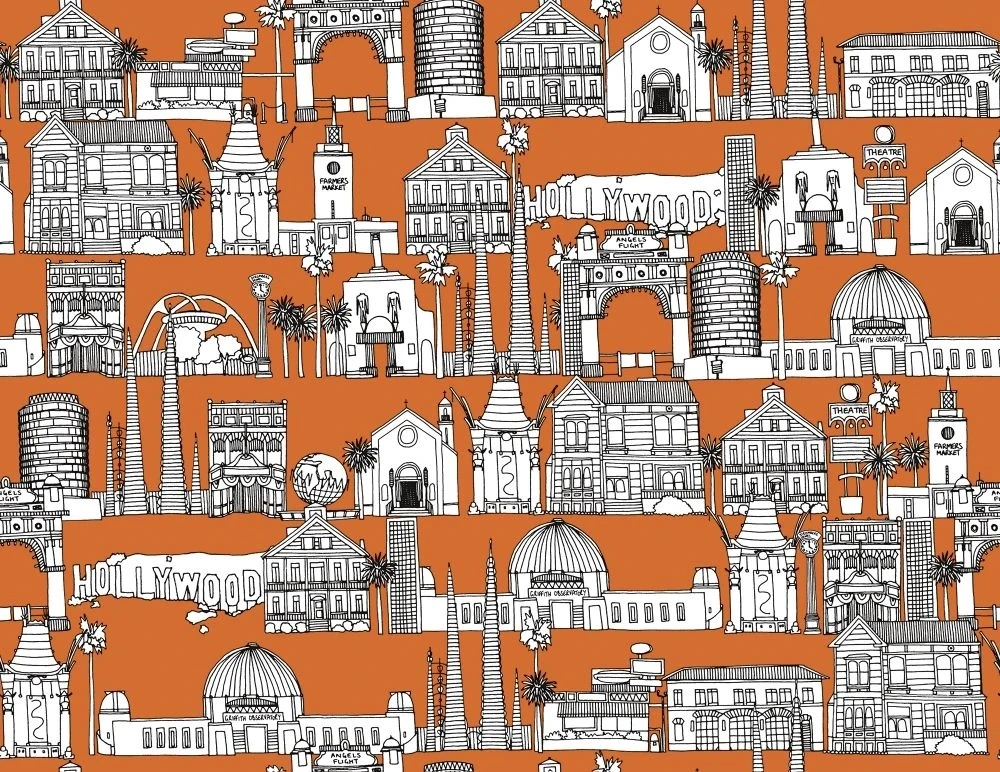 Фотообои и фрески на стену - в загородный дом, памятники архитектуры, бело-кирпичная