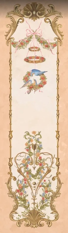 Фотообои и фрески на стену - классика, панели, вертикальные, бежевые