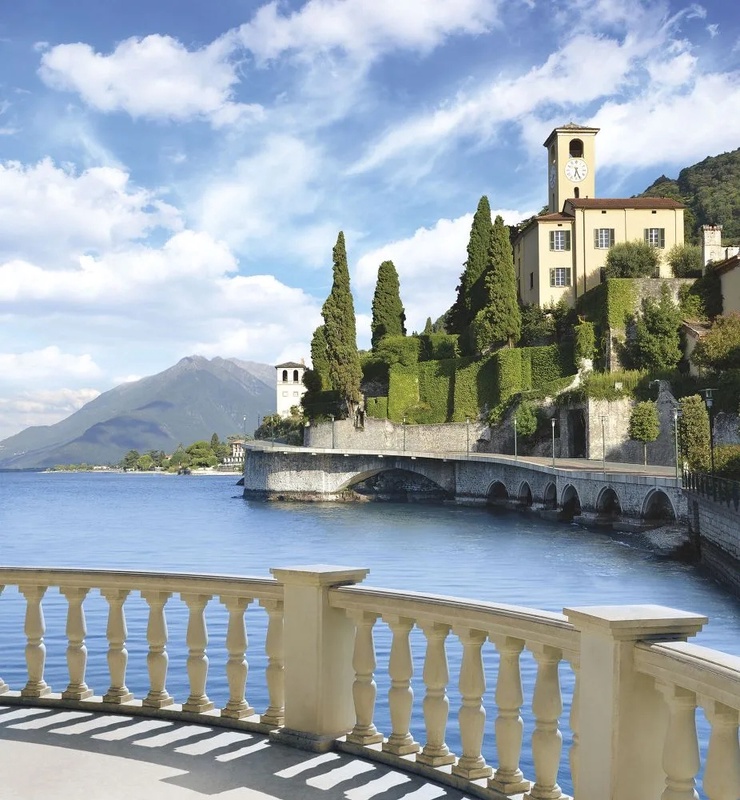 Фотообои на стену - пейзаж, морской, море, небо, набережная, берег