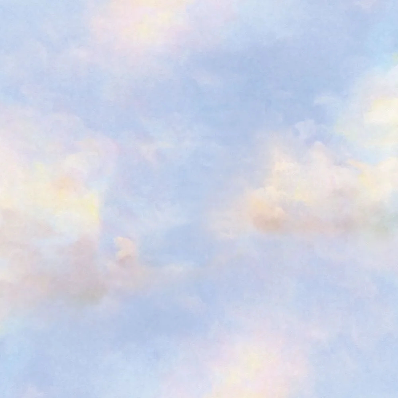 Фотообои и фрески на стену - в детскую комнату, облака, небо