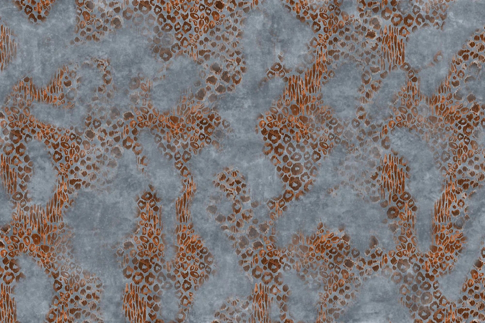 Фотообои и фрески на стену - графика, под штукатурку, серо-бронзовая, серо-коричневая