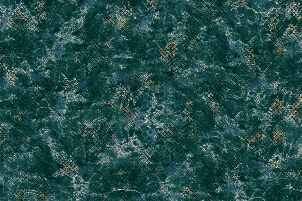 Фотообои и фрески на стену - графика, под штукатурку, темно зеленая