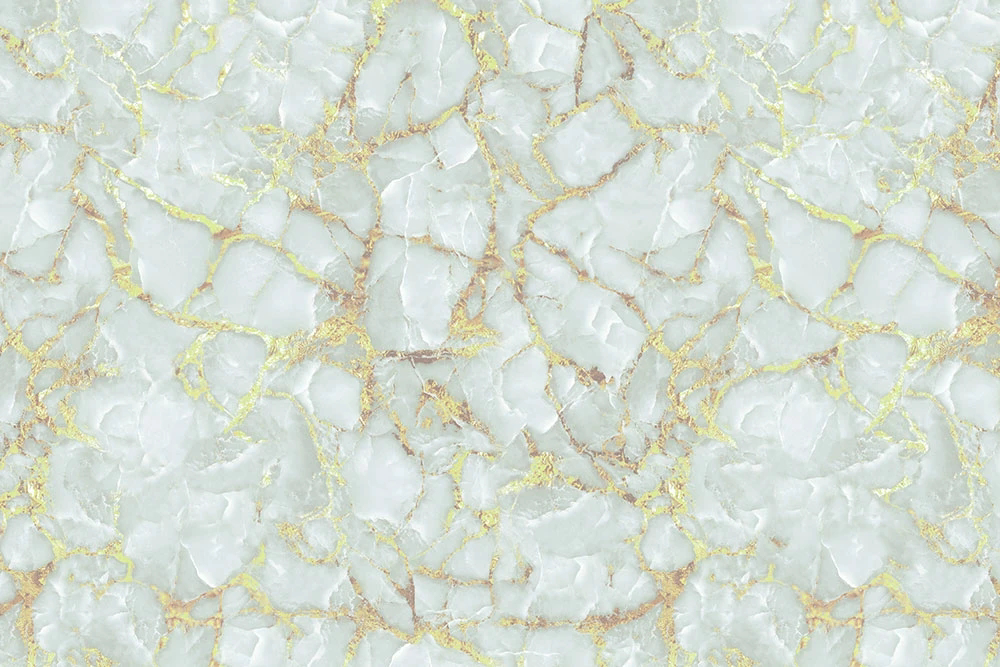 Фотообои и фрески на стену - в ванную комнату, под мрамор, серая, с золотом