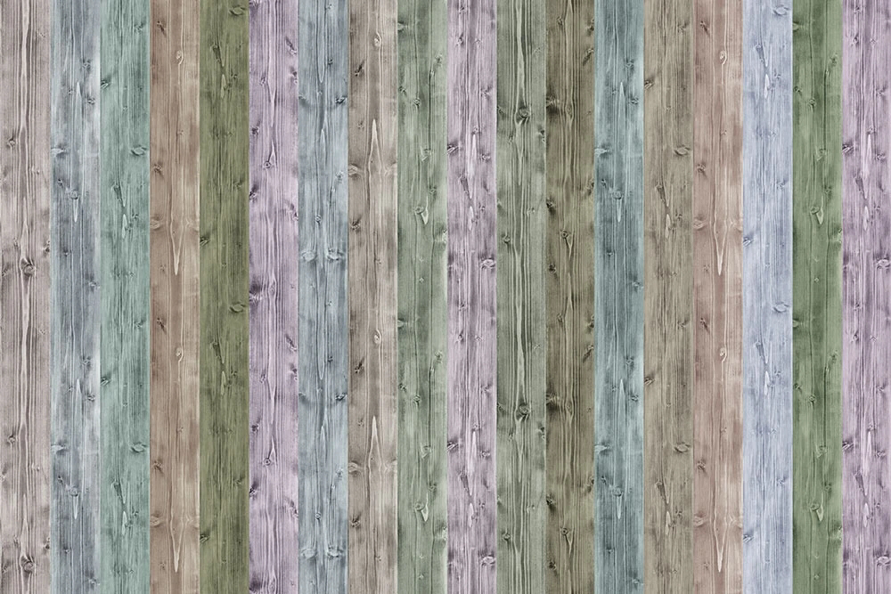 Фотообои и фрески на стену - геометрия, полосы, серо-зеленая, серо-розовая