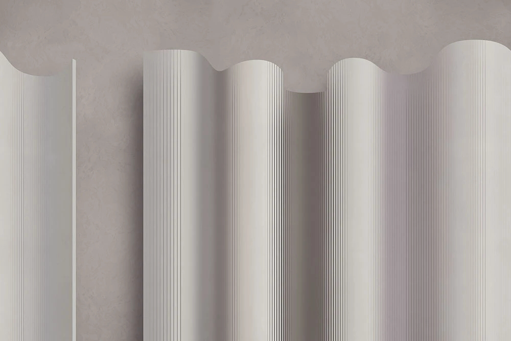 Фотообои и фрески на стену - геометрия, серая