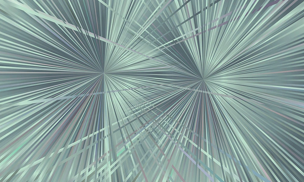 Фотообои и фрески на стену - геометрия, абстракция, серо-голубая, бирюзовая