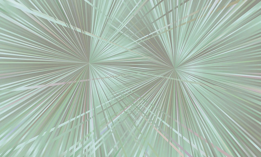 Фотообои и фрески на стену - геометрия, абстракция, салатовая