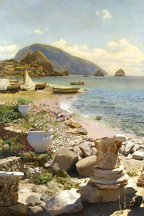Фотообои и фрески на стену - пейзаж, морской