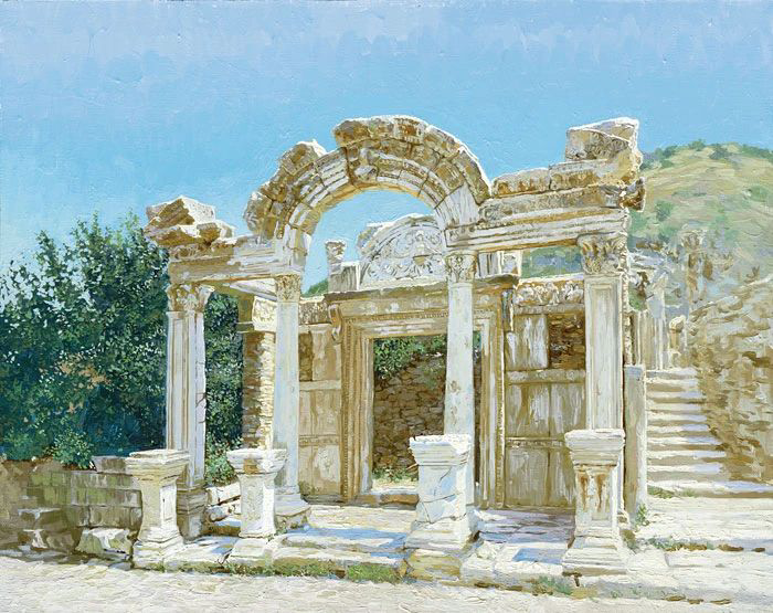 Фотообои и фрески на стену - арка, развалины