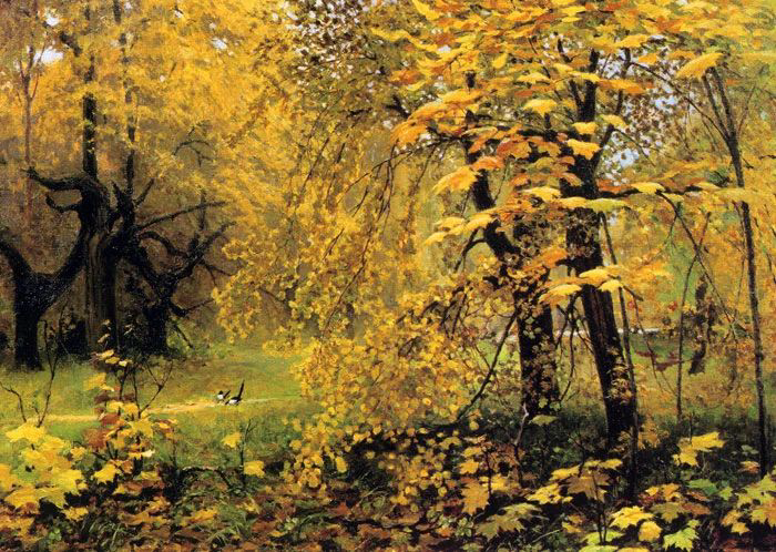 Фотообои и фрески на стену - пейзаж, осень