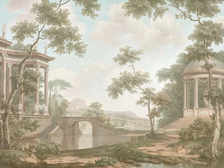 Фотообои и фрески на стену - пейзаж, на стену пейзаж, зеленый пейзаж, зеленые обои пейзаж, обои пейзажи качество, обои пейзажи природа