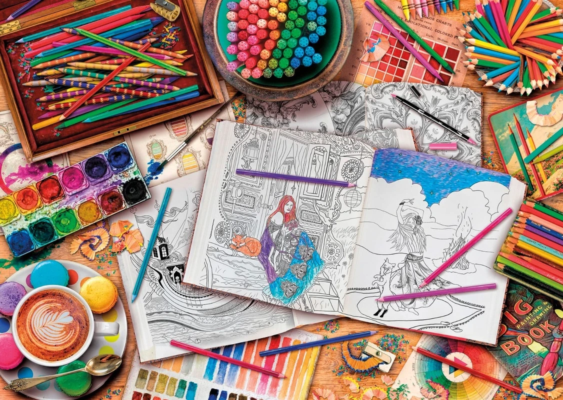 Фотообои на стену - в детскую комнату, стол ребенка