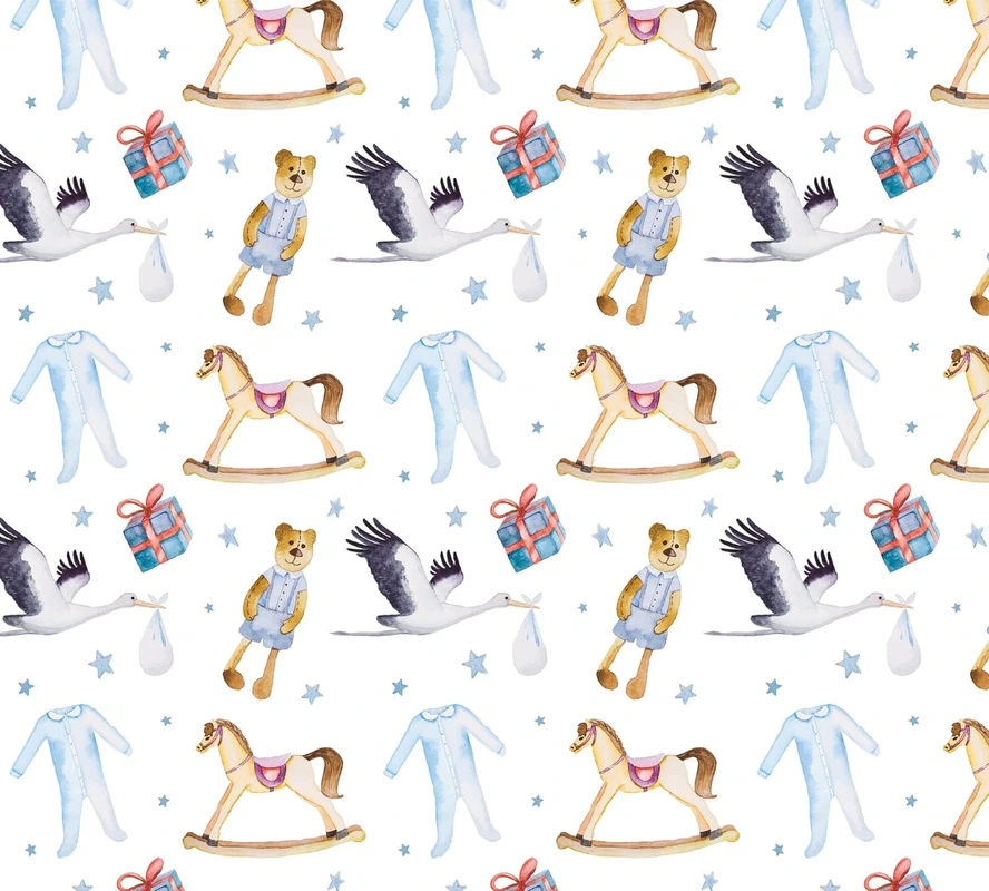 Фотообои на стену - лошадки, обои с лошадками, обои с мишками, обои с аистами, в детскую комнату