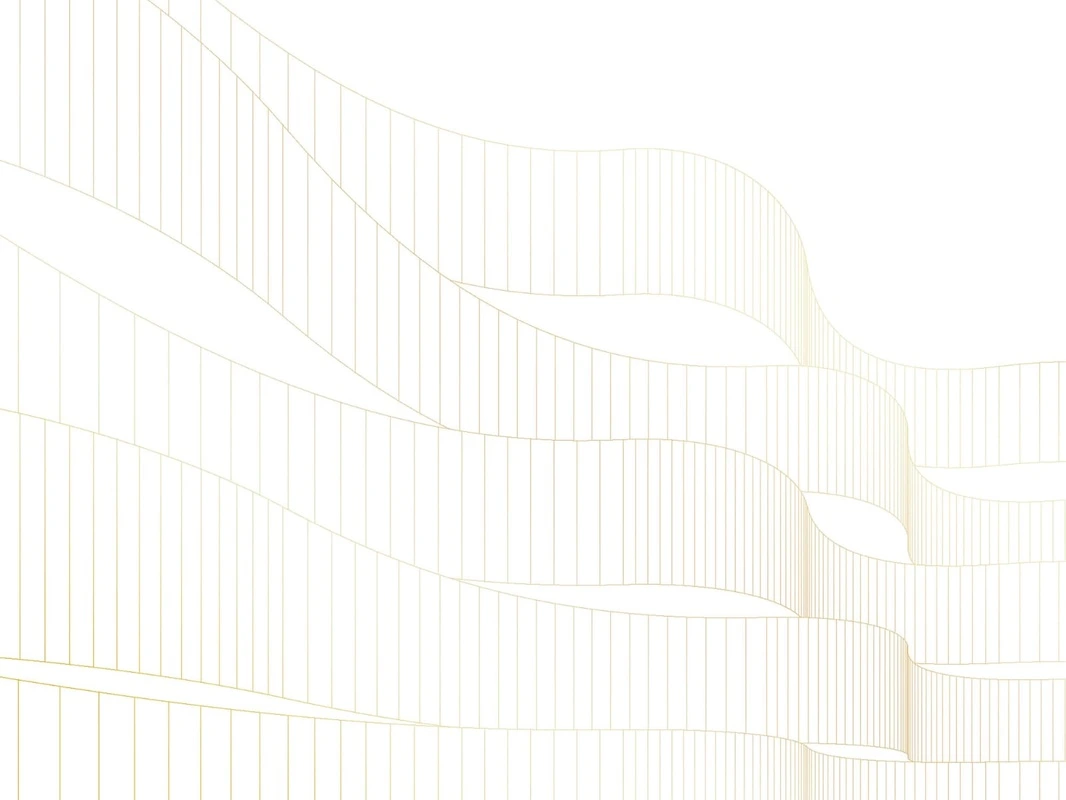 Фотообои на стену - графика, обои с золотыми линиями, линии, золотые линии, золотые ленты