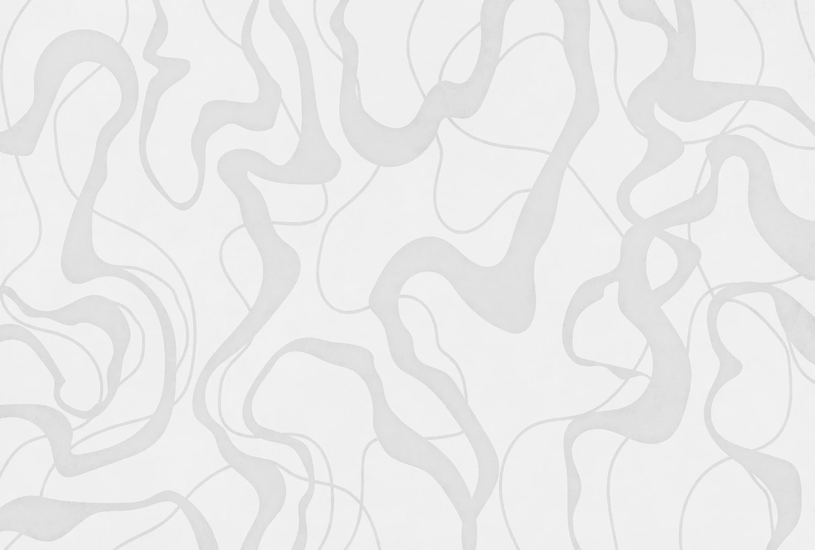 Фотообои на стену - светло-серые, абстракция, декоративные, современные, воздушные