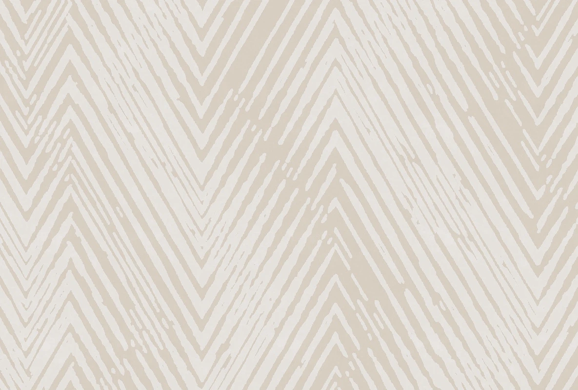 Фотообои на стену - бежевые, геометрические, с узором ёлочка, современные, расширяющие пространство, для прихожей, для гостиной, декоративные