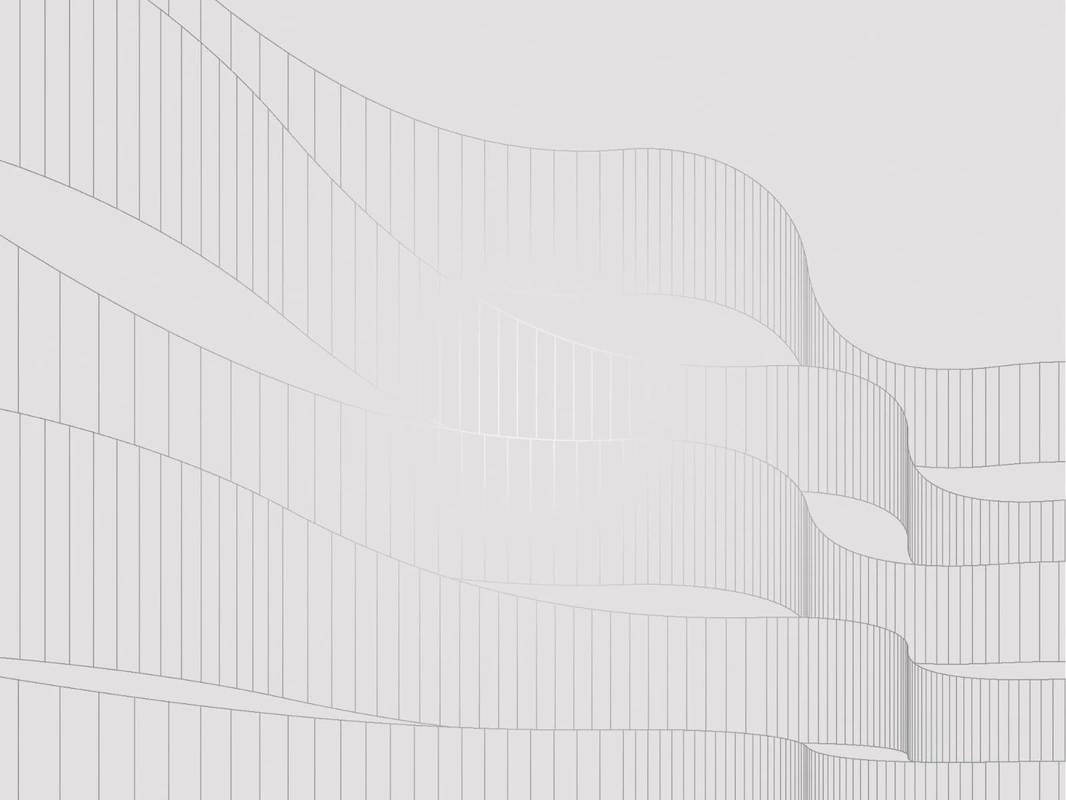 Фотообои на стену - графика, линии, светлая, серая, с серебром, обои светлые с серебром, ленты