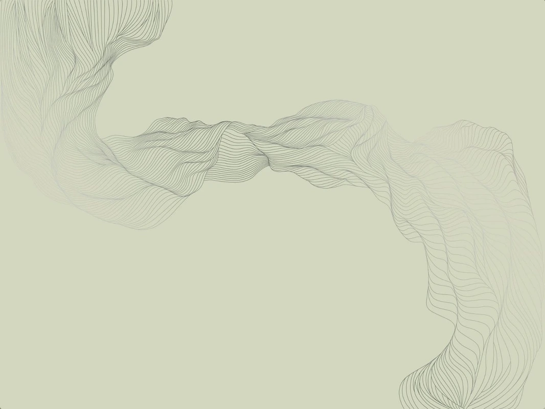 Фотообои на стену - графика, линии, обои с серебром, обои с серебром для стен, обои светлые с серебром, вуаль, зеленая, салатовая
