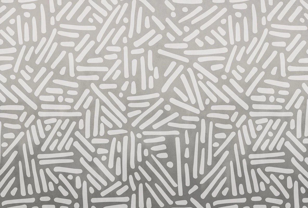 Фотообои на стену - светло-серые, с геометрическим узором, декоративные, современные, для спальни, расширяющие пространство, абстракция, с вертикальными элементами