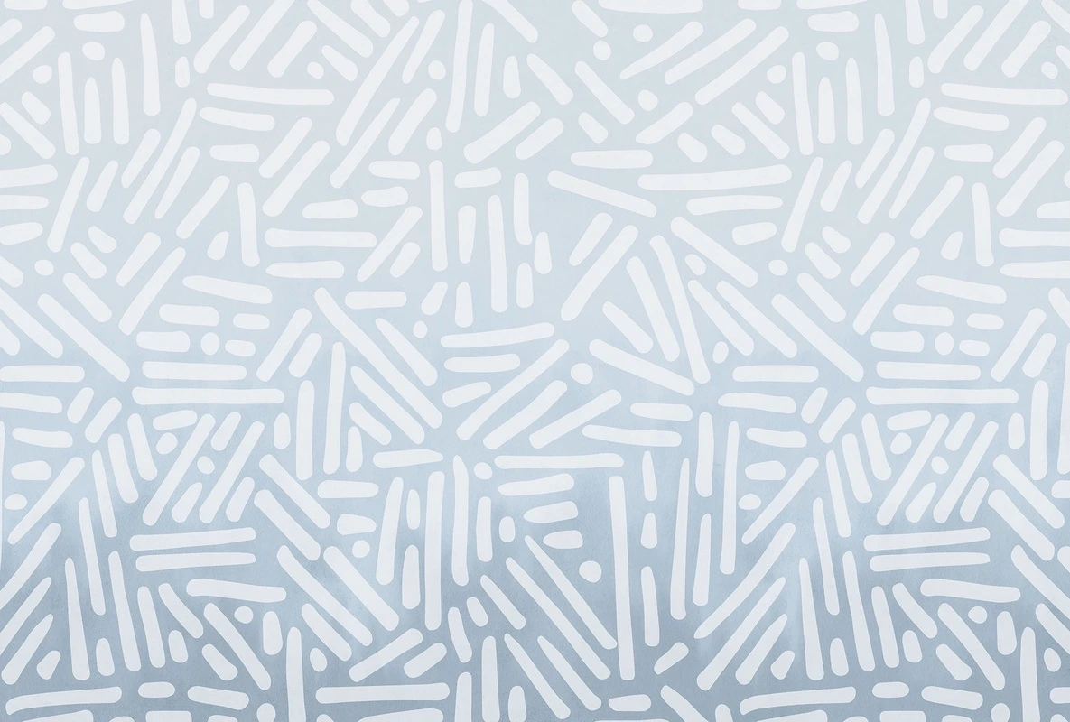 Фотообои на стену - голубые, с вертикальными элементами, расширяющие пространство, для спальни, современные, абстракция, декоративные, с геометрическим узором