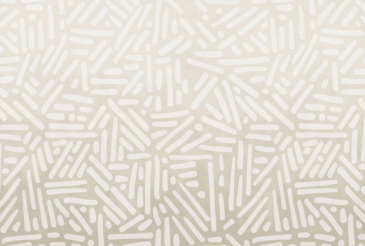 Фотообои на стену - светло-бежевые, современные, для спальни, абстракция, расширяющие пространство, с вертикальными элементами, с геометрическим узором, декоративные