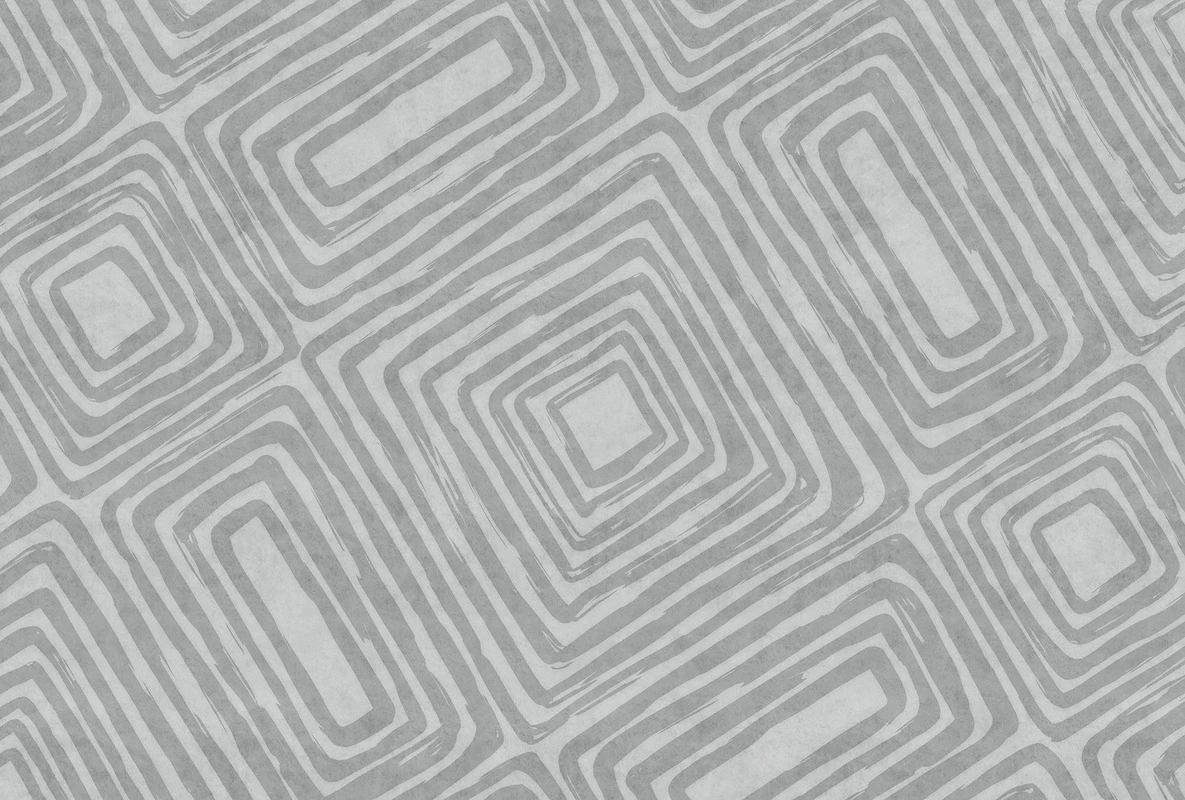 Фотообои на стену - серые, узор, квадраты, графика, геометрия, линии, ретро стиль, минимализм, фон, стильные, нейтральные, для офиса, для ванной, современные, в кухню