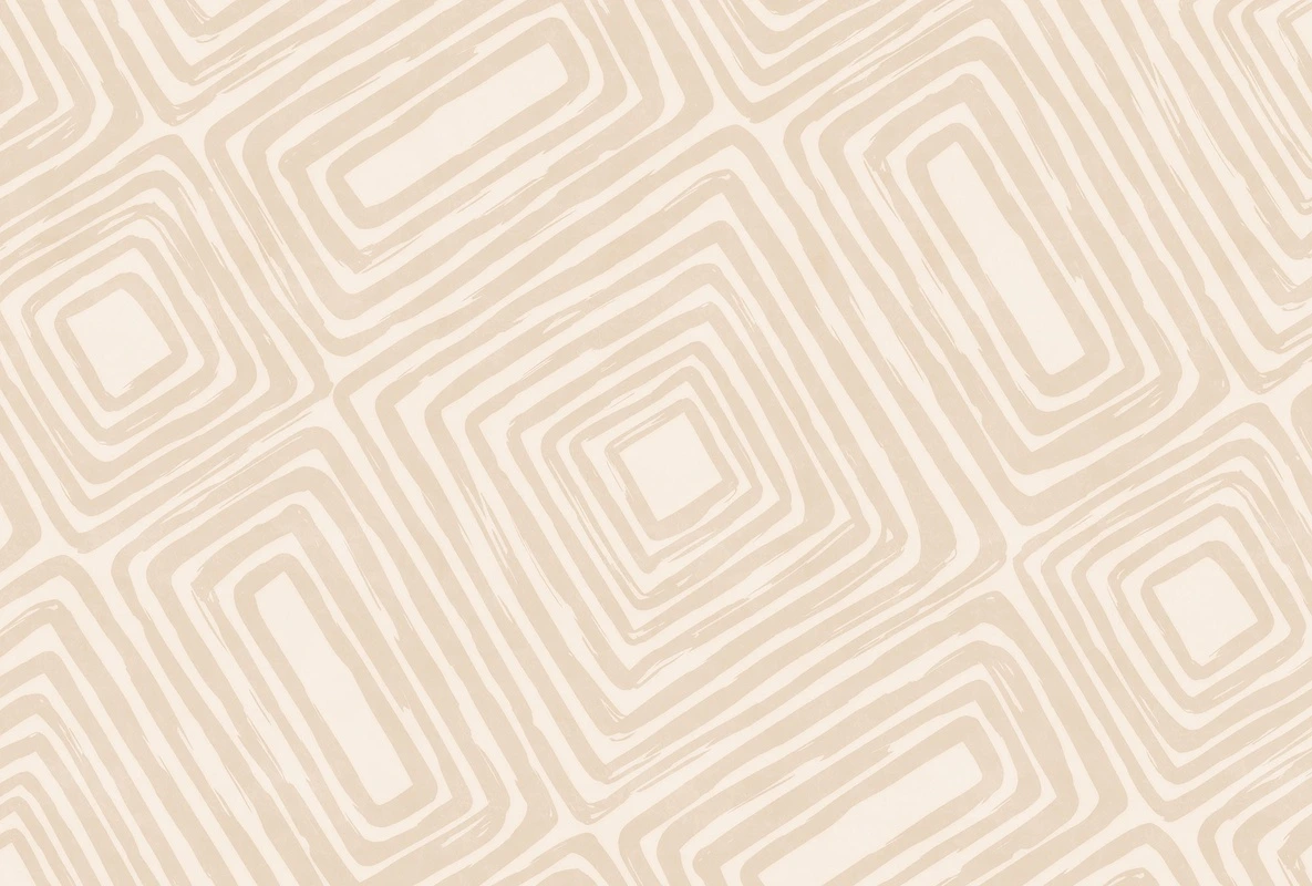Фотообои на стену - бежевые, графика, геометрия, квадраты, линии, фон, минимализм, узор, ретро стиль, нейтральные, светлые, стильные, для спальни, в ванную, для кухни