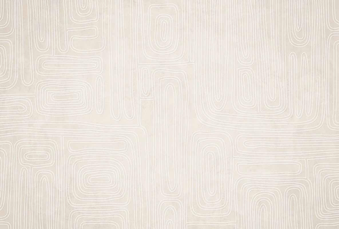 Фотообои на стену - абстракция, бежевые, линии, лабиринт, узор, фон, нейтральные, минимализм, стильные, мягкие, светлые, современные, для спальни, в кухню, для ванной