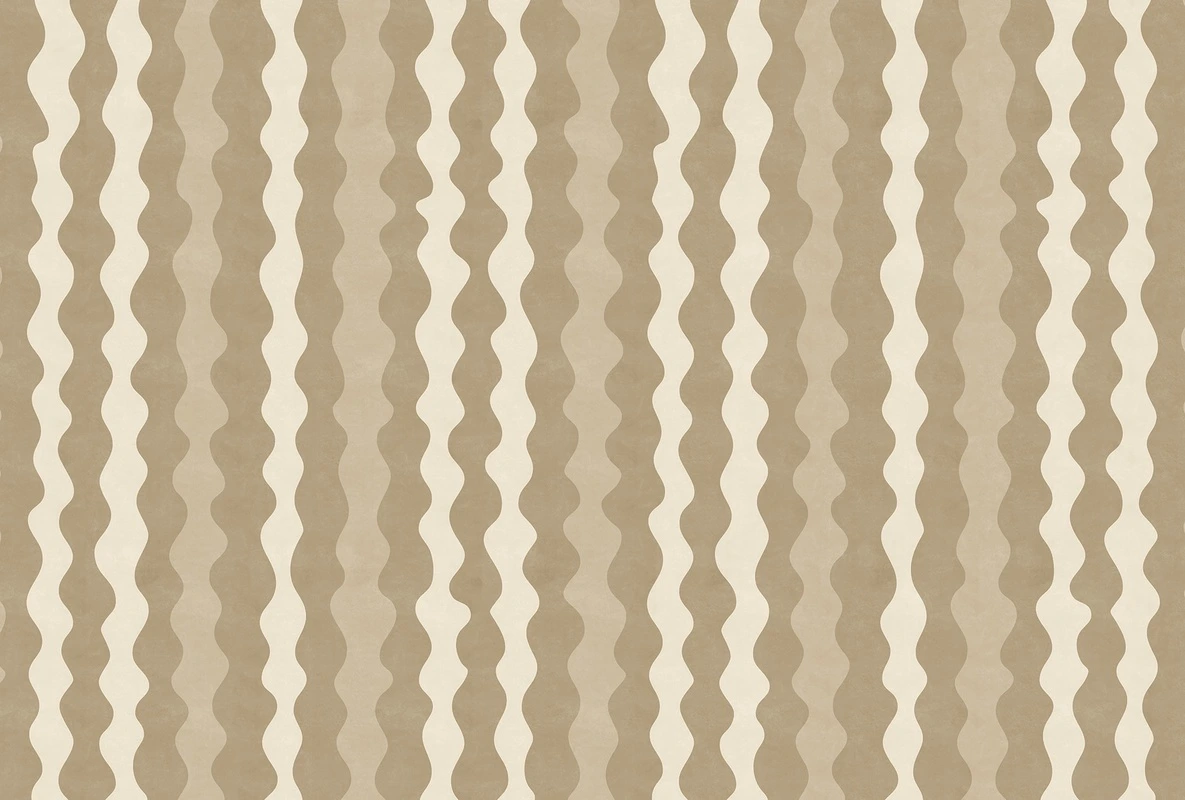 Фотообои на стену - бежевые, волны, вертикальные полосы, абстракция, узор, графика, минимализм, фон, нейтральные, стильные, современные, для кухни, для ванной, в спальню, декоративные