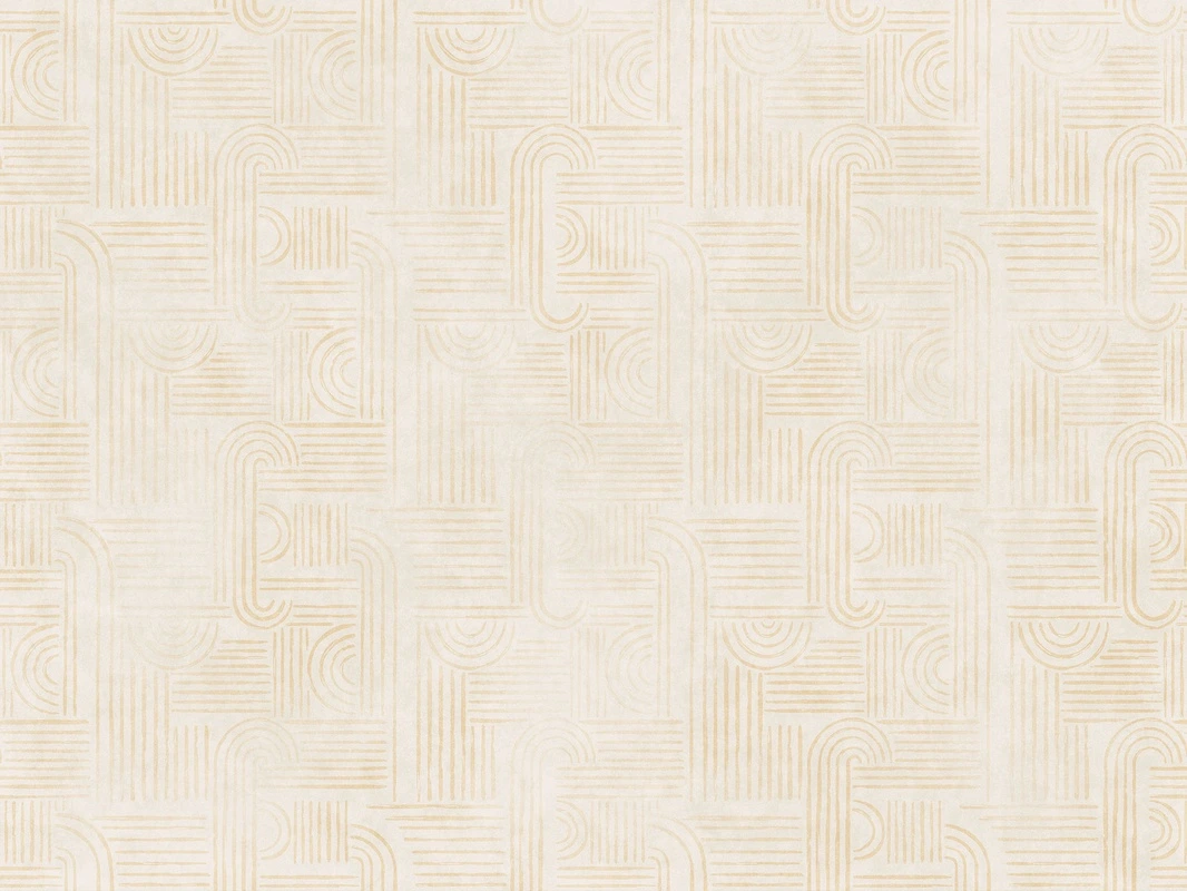 Фотообои на стену - бежевые, геометрия, линии, дуги, узор, минимализм, фон, нейтральные, светлые, стильные, современные, абстракция, для кухни, для спальни, в ванную