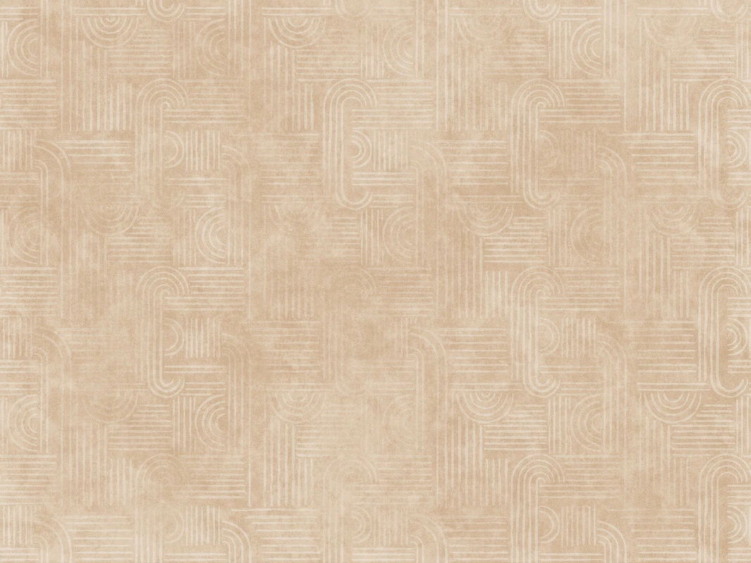 Фотообои на стену - оранжевые, линии, геометрия, узор, дуги, фон, абстракция, минимализм, стильные, теплые, светлые, современные, для кухни, в ванную, для спальни