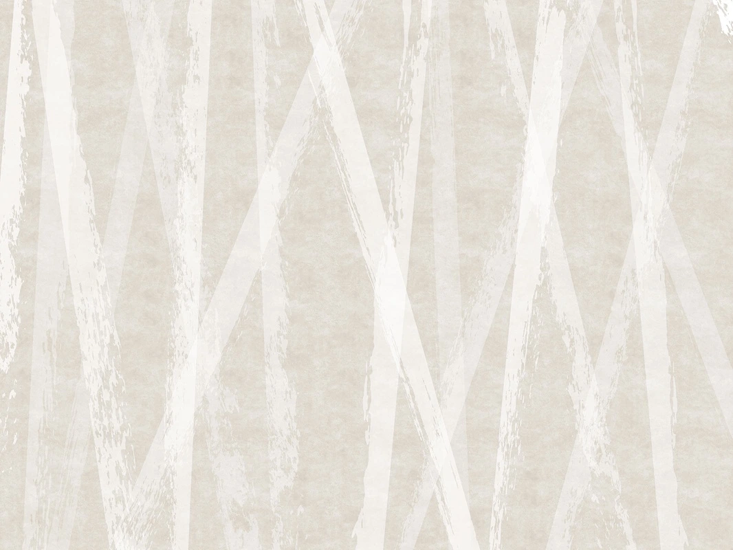 Фотообои на стену - бежевые, художественные, мазки, пересекающиеся линии, абстракция, фон, минимализм, светлые, стильные, современные, текстура, спокойные, для спальни, в ванную, для кухни