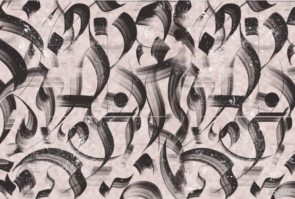 Фотообои и фрески на стену - абстракция, абстрактные, абстракция на стену, черно белая, темная