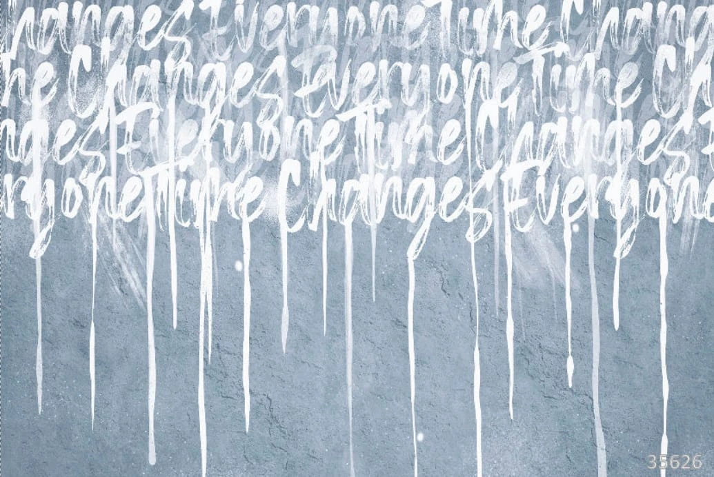 Фотообои на стену - абстракция, абстрактные, абстракция на стену, бело-голубые, с текстом