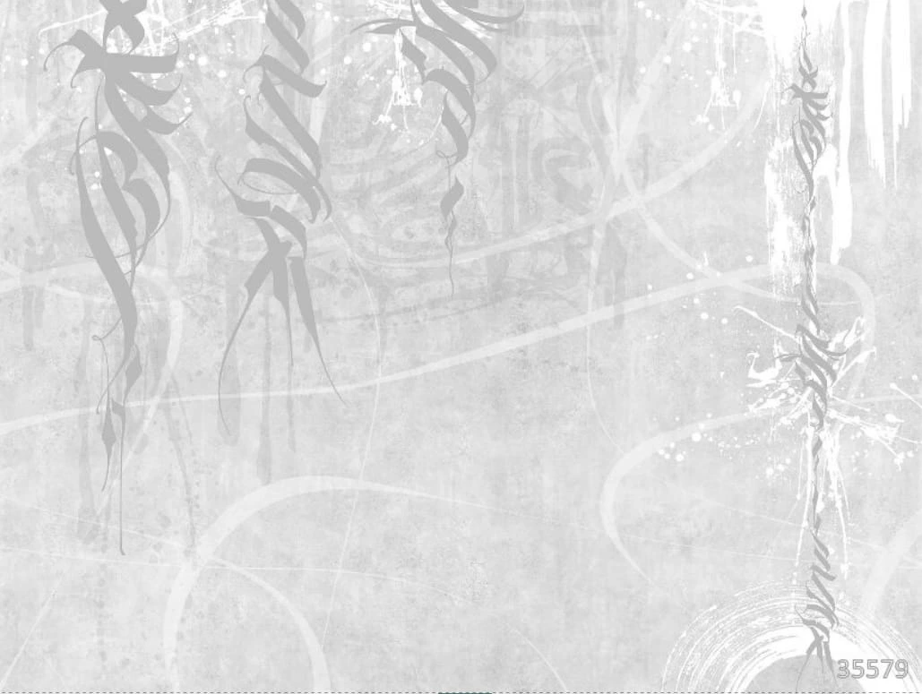 Фотообои на стену - абстракция, абстрактные, абстракция на стену, бело-серая, светлая, иероглифы