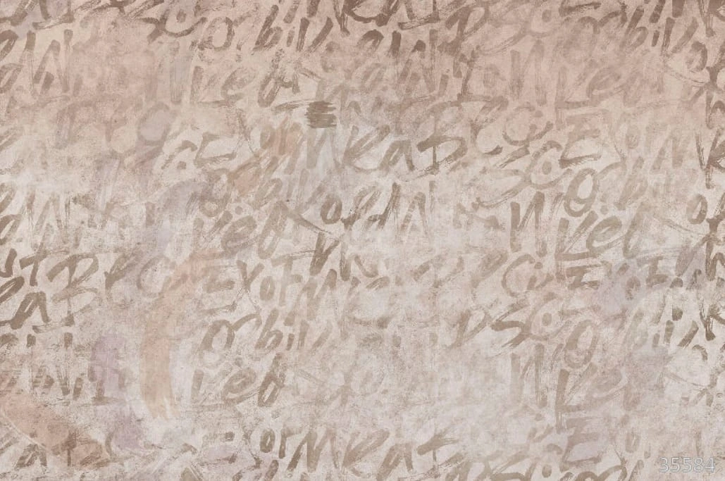 Фотообои и фрески на стену - абстракция, абстрактные, абстракция на стену, бежевые, бежевая, с текстом, текст