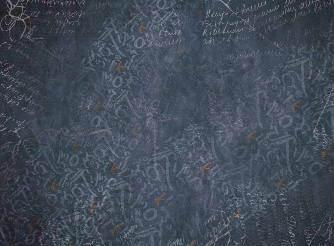 Фотообои на стену - абстракция, абстрактные, абстракция на стену, лофт, синяя, буквы, темная