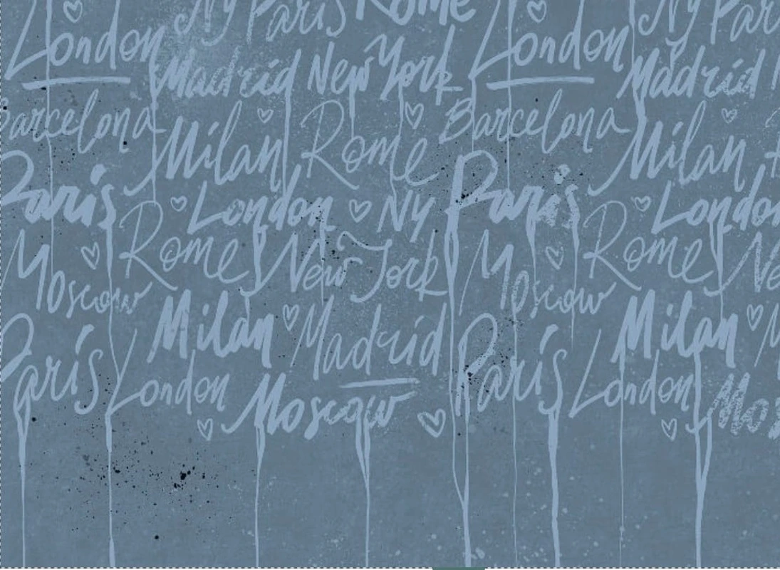 Фотообои на стену - абстракция, абстрактные, абстракция на стену, сине-голубая, голубая графика, голубая, лофт, текст, письмо